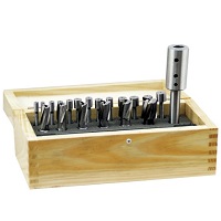 HSS Interchangeable Pilot Counterbore 21pc Set
